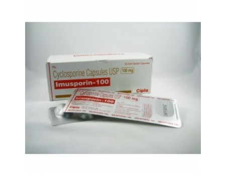 Cyclosporine. 100 mg. 50 capsules
