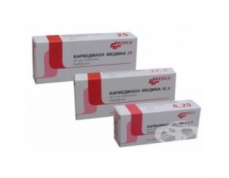 CARVEDILOL . 25 mg