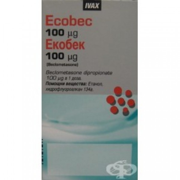 ECOBEC inhaler 100 mcg. / 200 unit dose