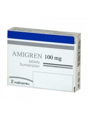 AMIGREN. 100 mg. 2 tablets