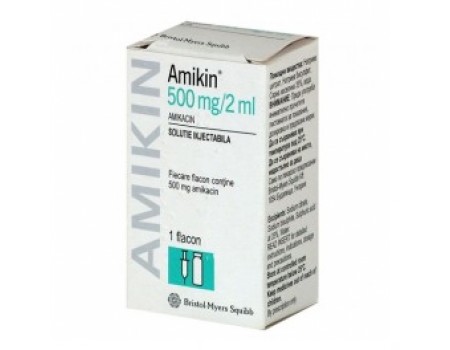 AMIKIN. 500 mg. 2 ml.