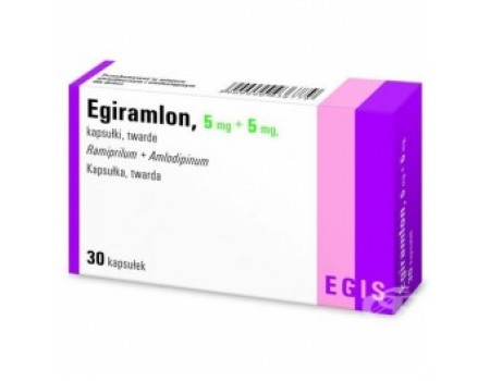 EGIRAMLON. 5 mg. / 5 mg. 30 capsules