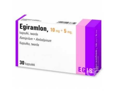 EGIRAMLON. 10 mg. / 5 mg. 30 capsules