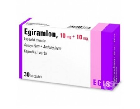 EGIRAMLON. 10 mg. / 10 mg. 30 capsules