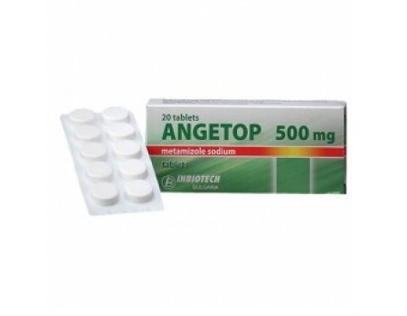 ANGETOP. 500 mg. 20 tablets