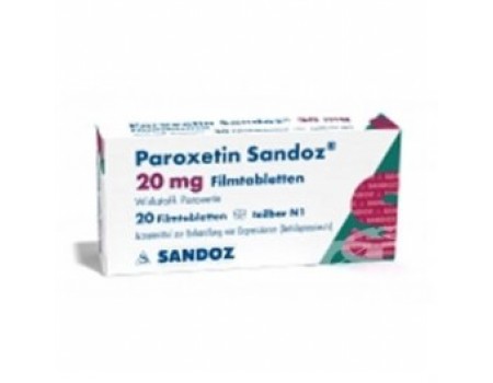 Paroxetine table . 20 mg