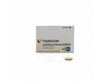TARGIN. 40 mg. / 20 mg. 50 tablets