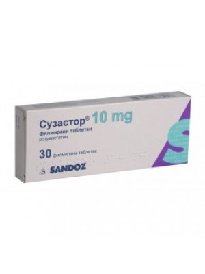SUZASTOR. 10 mg. 30 tablets