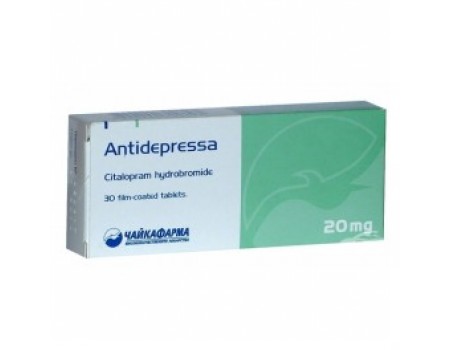 Antidepressa. 20 mg. 30 tablets