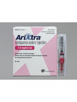 ARIXTRA. 7.5 mg. / 0.6 ml. 10 ampules
