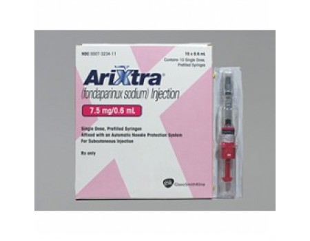 ARIXTRA. 7.5 mg. / 0.6 ml. 10 ampules
