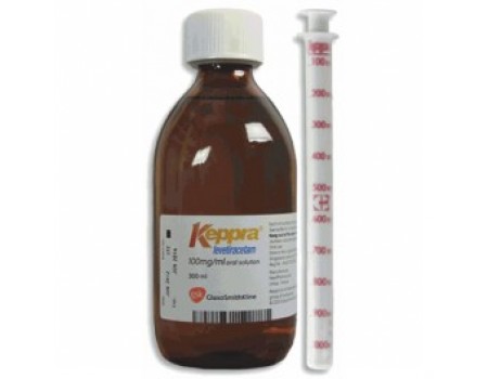 Keppra oral solution 100 mg. / Ml. 300 ml