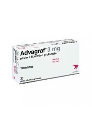 ADVAGRAF 3 mg. 30 capsules
