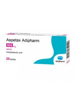 ASPETAX. 500 mg. 20 tablets