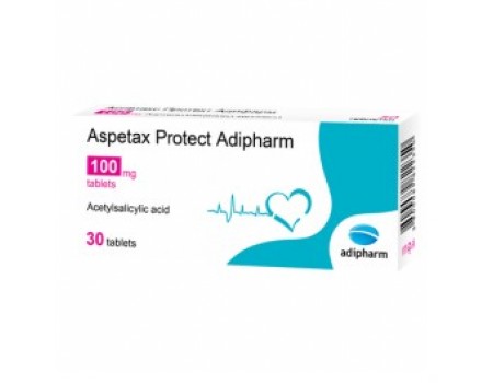 ASPETAX protect. 100 mg. 30 tablets