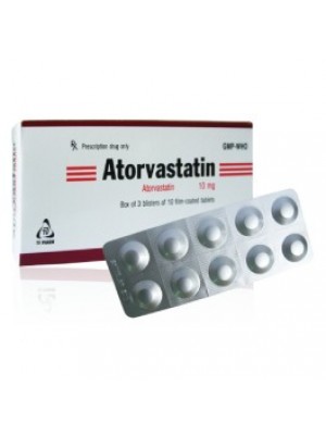 ATORVASTATIN. 10 mg. 30 tablets