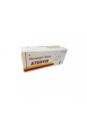 ATORVIN. 40 mg. 30 tablets
