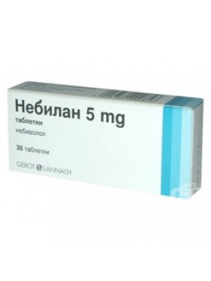 NEBILAN table. 5 mg