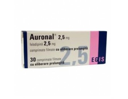 AURONAL R. 2.5 mg. 30 tablets