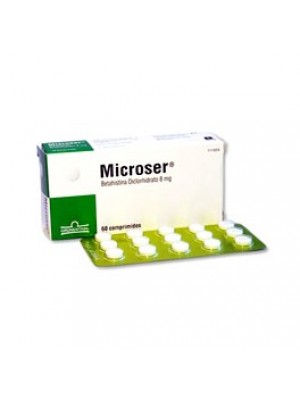 MICROSER 8 mg. 50 tablets
