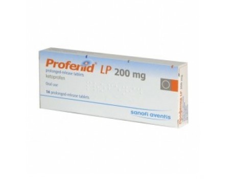 Profenid LP 200 mg. 14 tablets