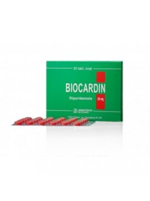 BIOCARDIN 50mg. 30 tablets