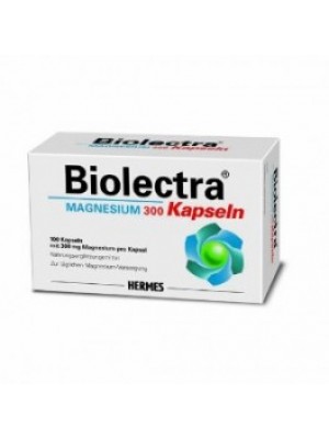 BIOLECTRA magnesium. 300 mg. 20 capsules