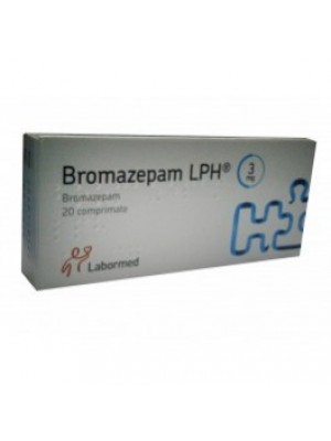 Bromazepam 3mg. 30 tablets