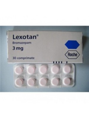 LEXOTAN 3 mg. 30 tablets