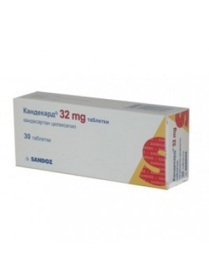 CANDECARD 32 mg. 30 tablets