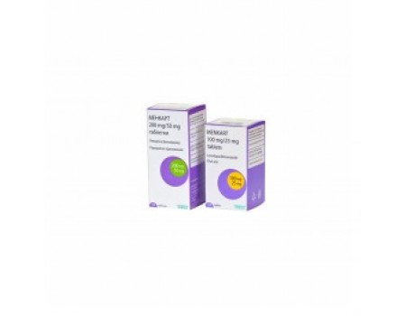 MENKART 100 mg. / 25 mg. 100 tablets
