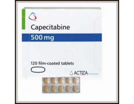 Capecitabine 500mg.120 tablets
