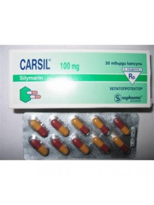 Carsil MAX 110 mg. 30 capsules