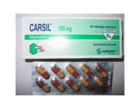 Carsil MAX 110 mg. 30 capsules