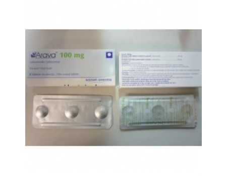 Arava 100 mg. 3 tablets