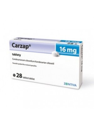 CARZAP 16 mg. 28 tablets