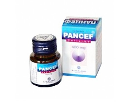 PANCEF 400 mg. 10 tablets