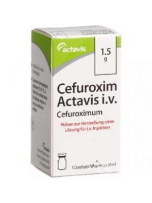 Cefuroxim 1.5 g.