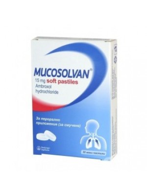 Mucosolvan 15 mg.