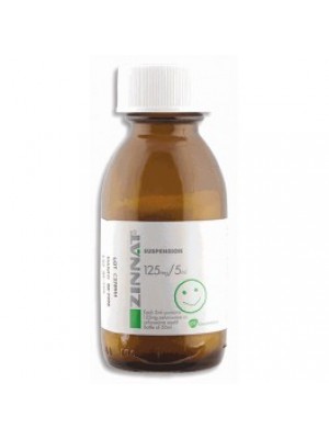 ZINNAT 125 mg. / 5 ml. 50 ml.