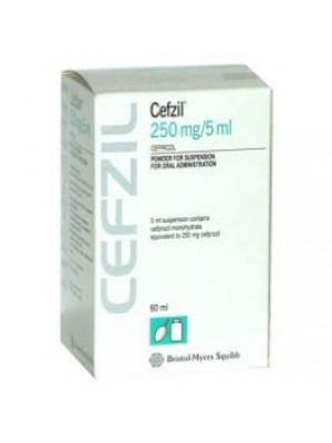 CEFZIL 250 mg. / 5 ml. 60 ml.