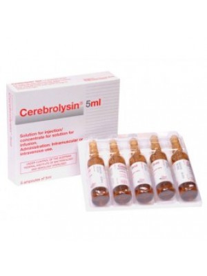 CEREBROLYSIN 5 ml. 5 ampules