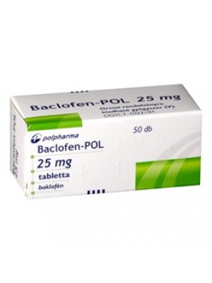 Baklofen 25mg. 50 tablets