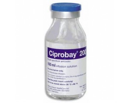 Ciprobay 200 mg. 100 ml.