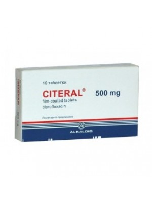 CITERAL 500 mg. 10 tablets