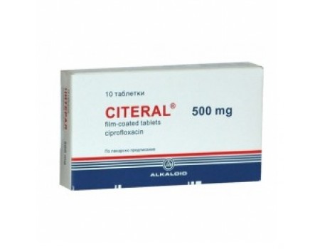 CITERAL 500 mg. 10 tablets