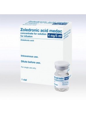 ZOLEDRONIC acid 4 mg. / 5 ml.