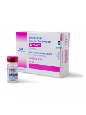 Docetaxel 80 mg. / 4 ml.