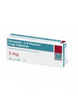 Terazosin 2 mg.
