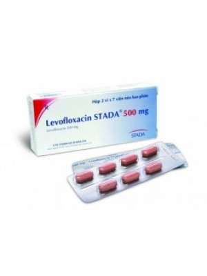 Levofloxacin 500 mg. 7 tablets